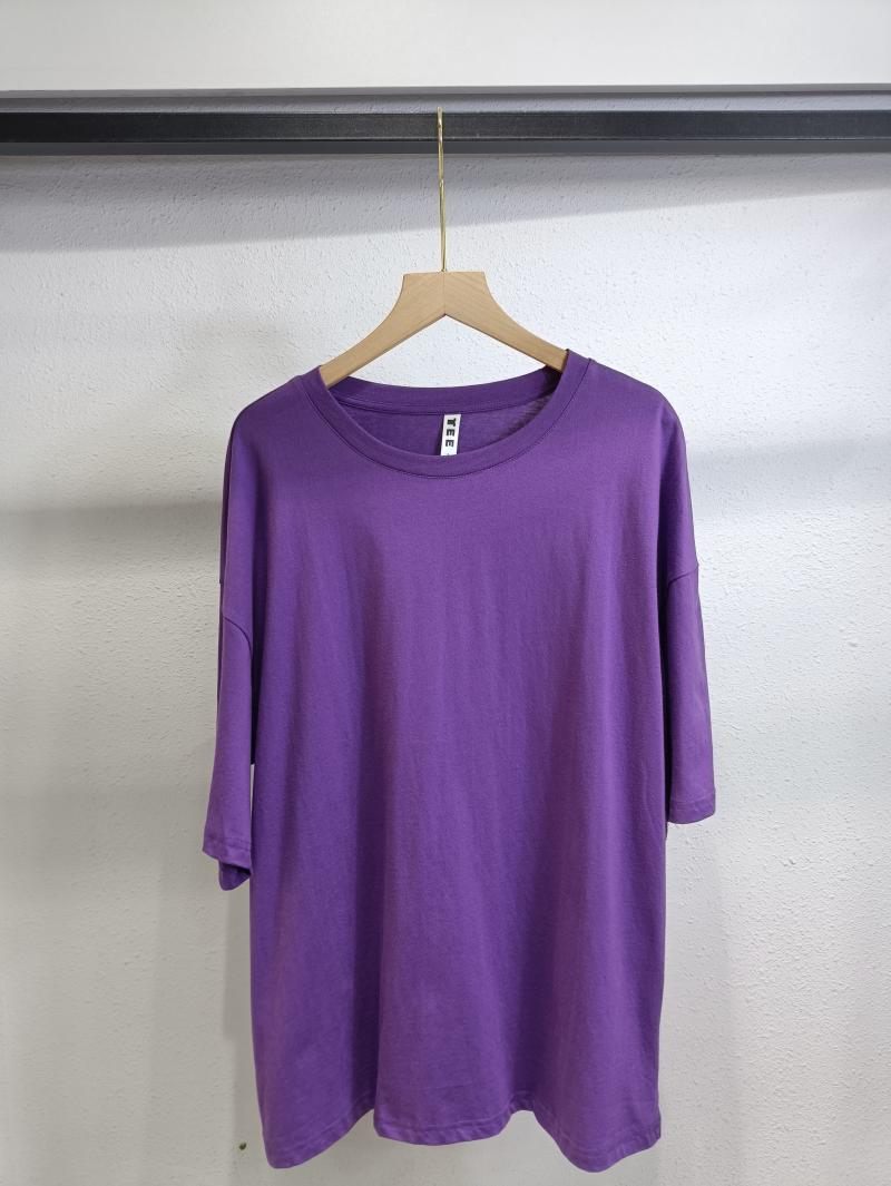 Cotton Drop Shoulder Crew Neck 3/4 Sleeve (200g Cotton) view 49