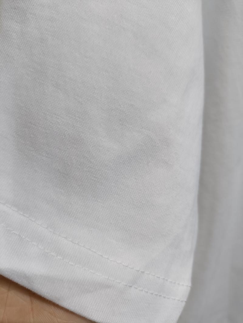 Cotton Drop Shoulder Crew Neck 3/4 Sleeve (200g Cotton) view 4