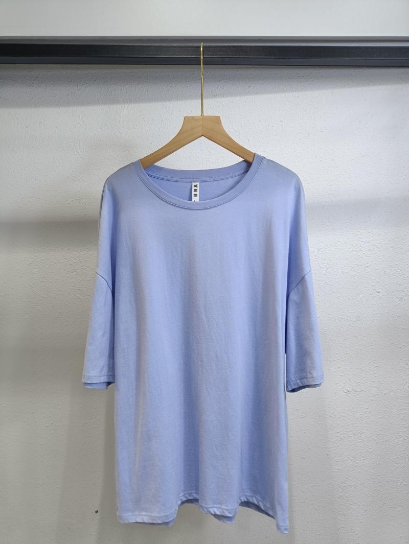 Cotton Drop Shoulder Crew Neck 3/4 Sleeve (200g Cotton) view 44