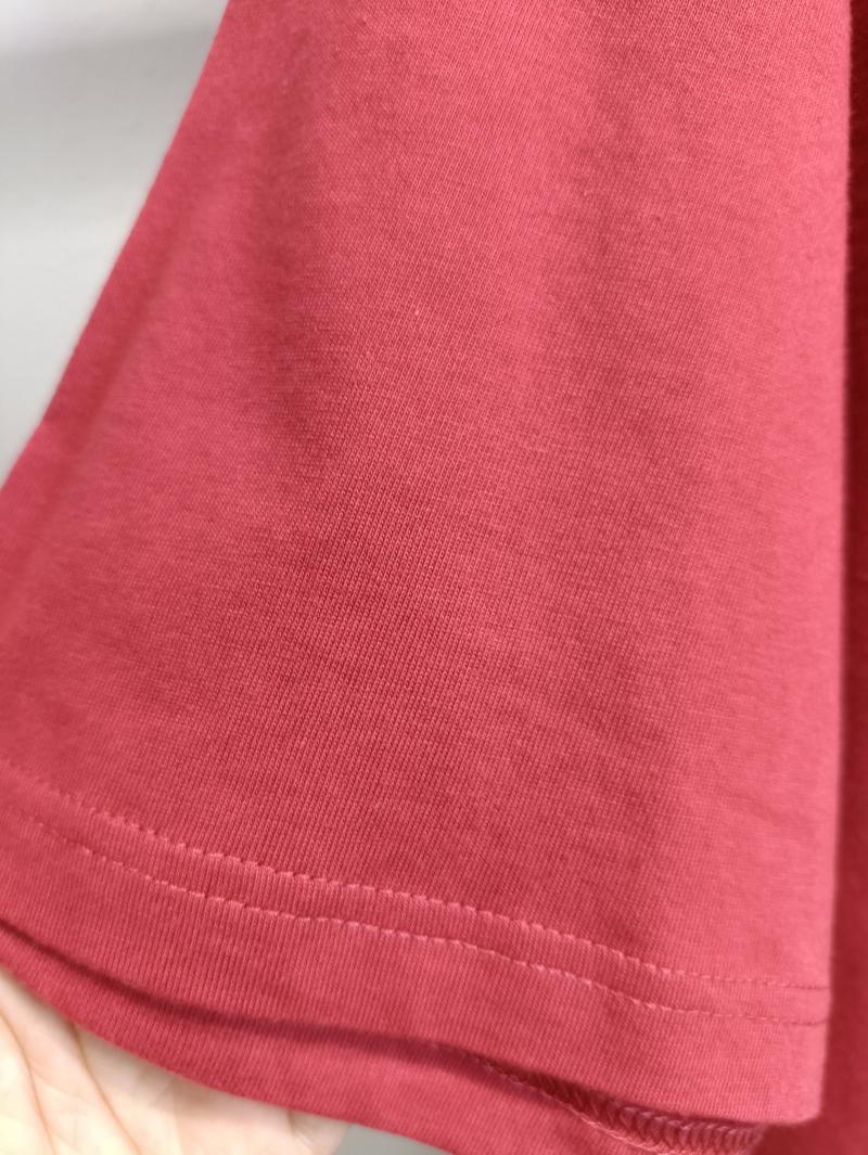 Cotton Drop Shoulder Crew Neck 3/4 Sleeve (200g Cotton) view 28