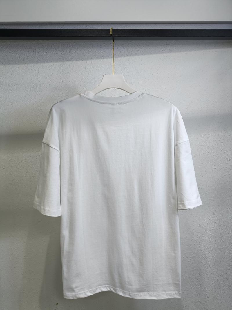 Cotton Drop Shoulder Crew Neck 3/4 Sleeve (200g Cotton) view 2
