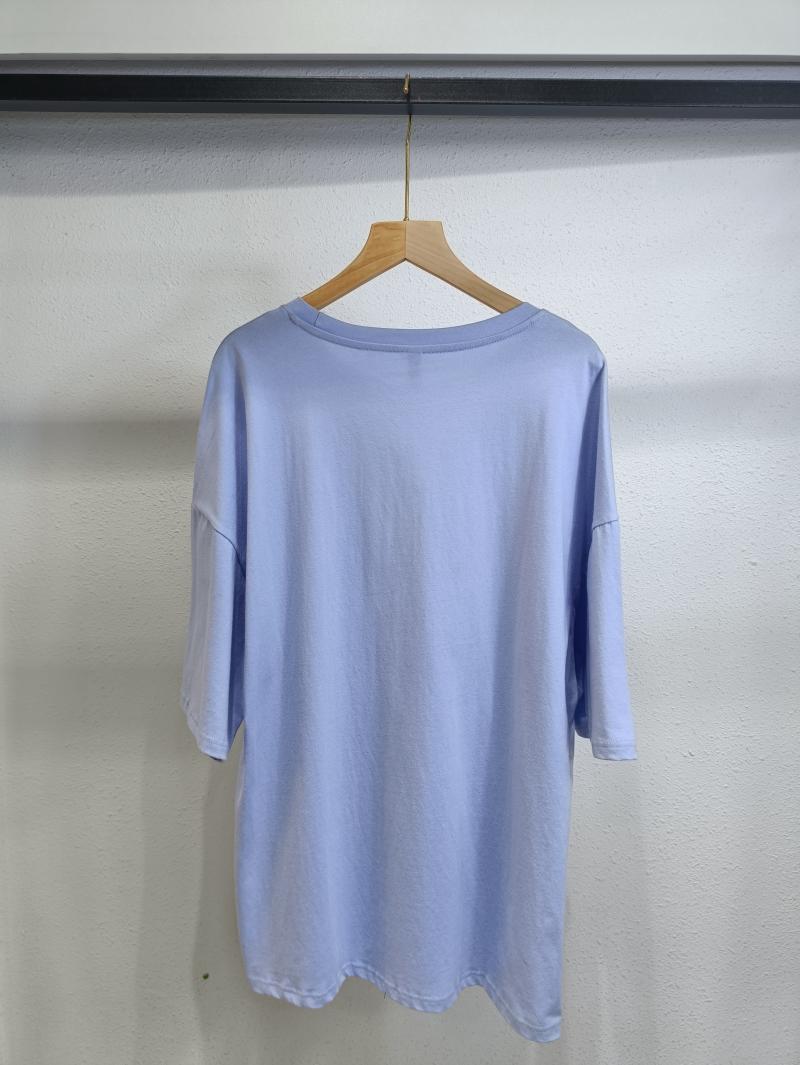 Cotton Drop Shoulder Crew Neck 3/4 Sleeve (200g Cotton) view 45