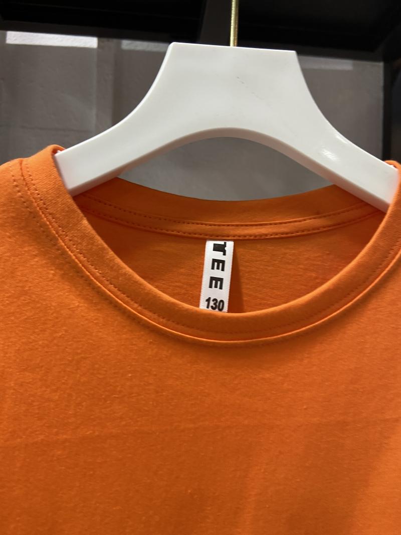 Kids Drop Shoulder Crew Neck Short Sleeve (200g Cotton) view 13
