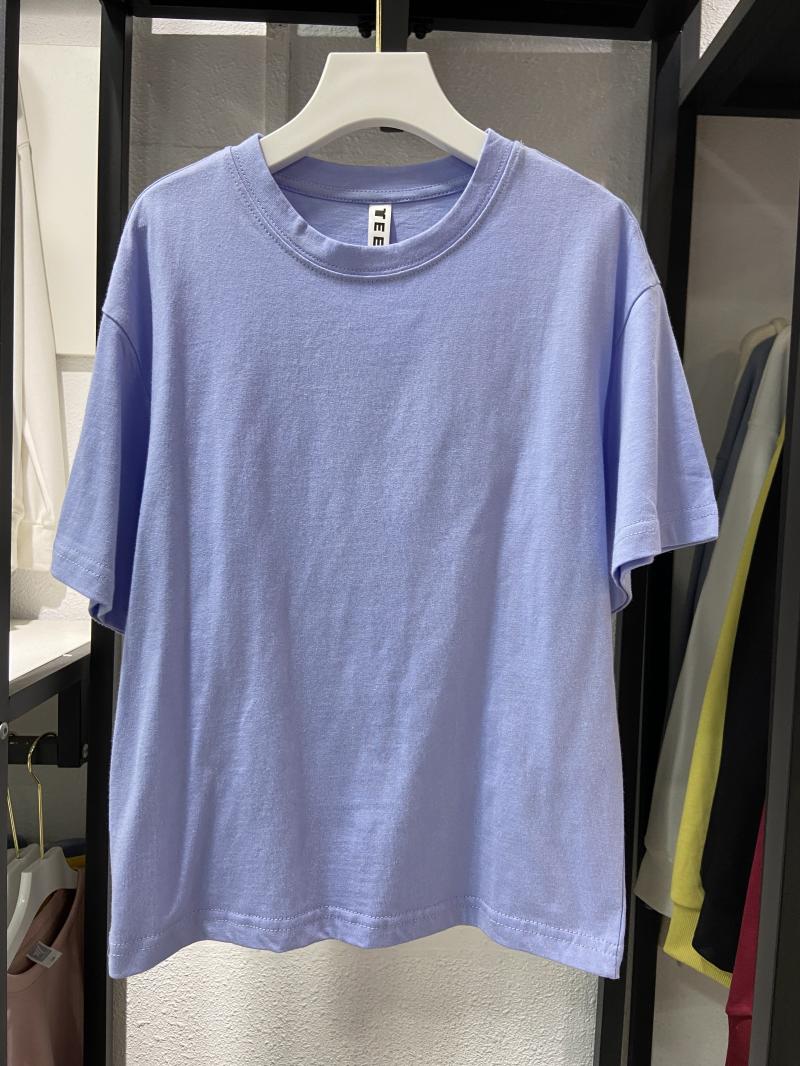 Kids Drop Shoulder Crew Neck Short Sleeve (200g Cotton) view 31
