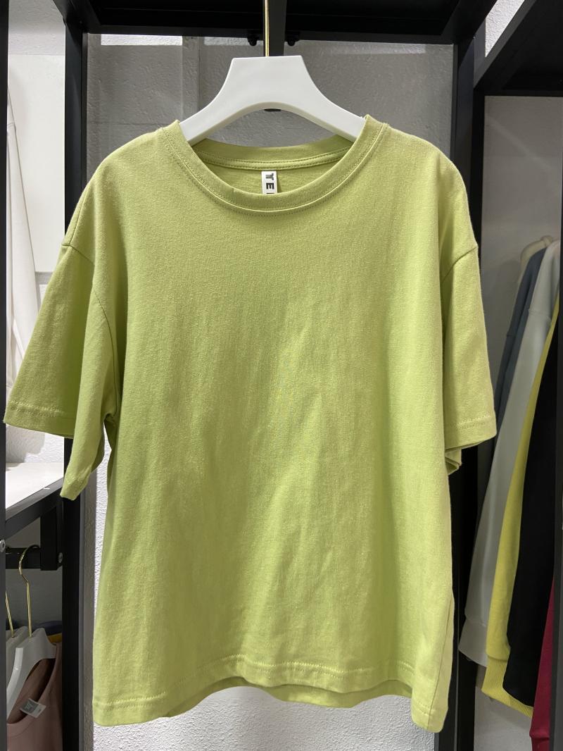 Kids Drop Shoulder Crew Neck Short Sleeve (200g Cotton) view 16