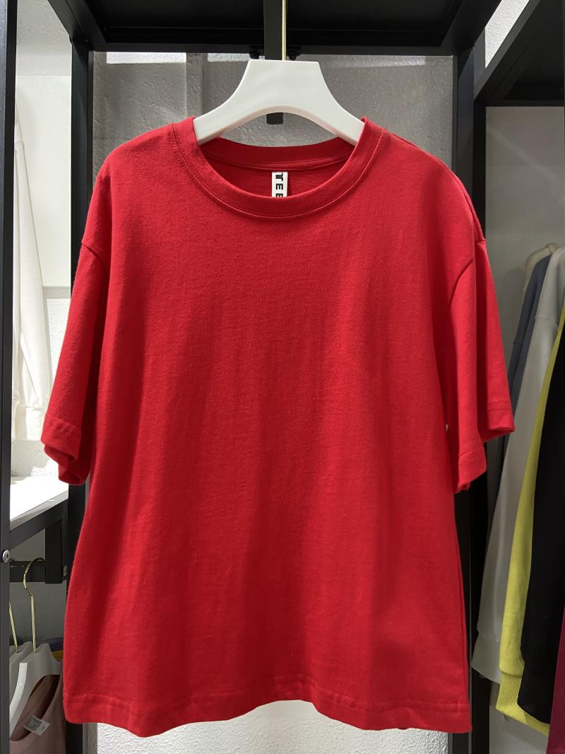 Kids Drop Shoulder Crew Neck Short Sleeve (200g Cotton) view 26