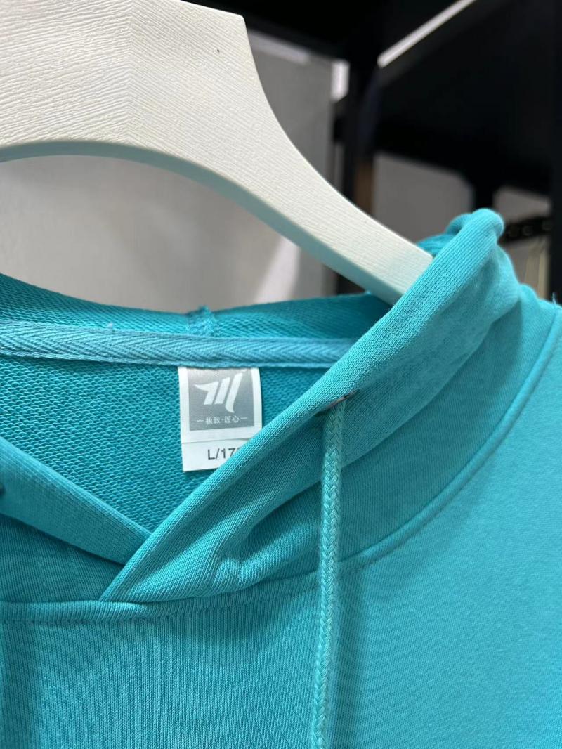 Terry Drop Shoulder Hooded Pocket Sweatshirt (300g Cotton) view 33