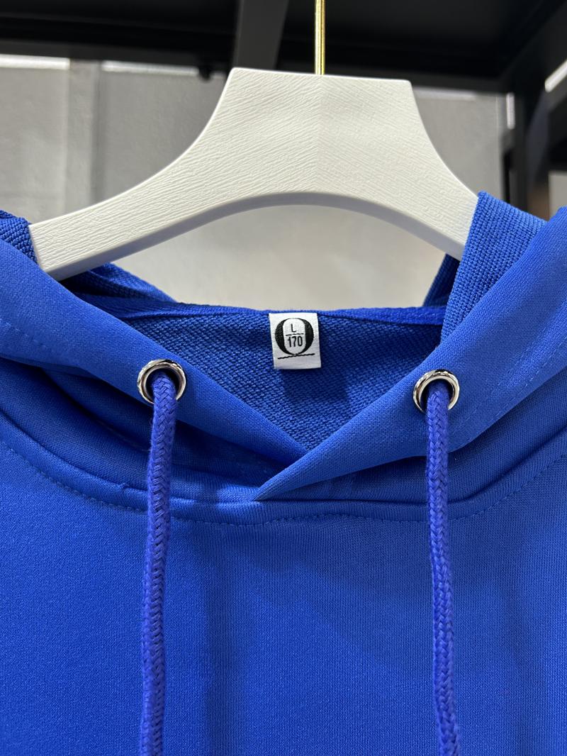 Twill Cotton-Like Drop Shoulder Hooded Pocket Sweatshirt (260g Cotton-Like) view 8
