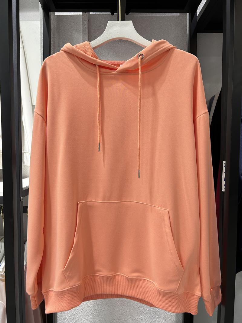 Twill Cotton-Like Drop Shoulder Hooded Pocket Sweatshirt (260g Cotton-Like) view 16