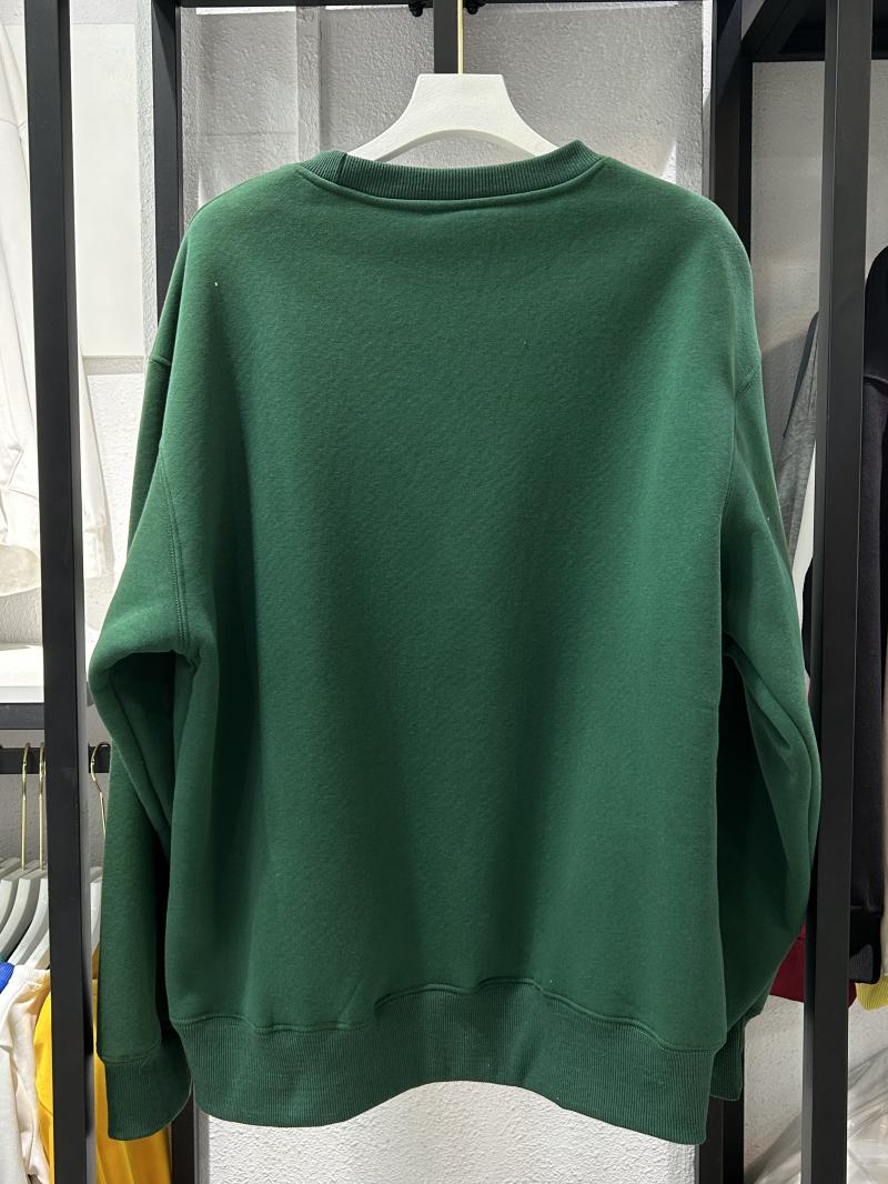 Heavy Fleece Drop Shoulder Crew Neck Sweatshirt (500g Faux Lambswool) view 12