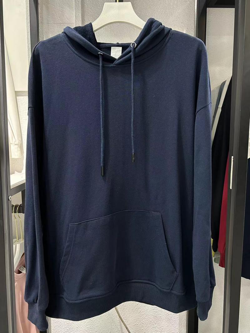 Terry Drop Shoulder Hooded Pocket Sweatshirt (300g Cotton) view 6