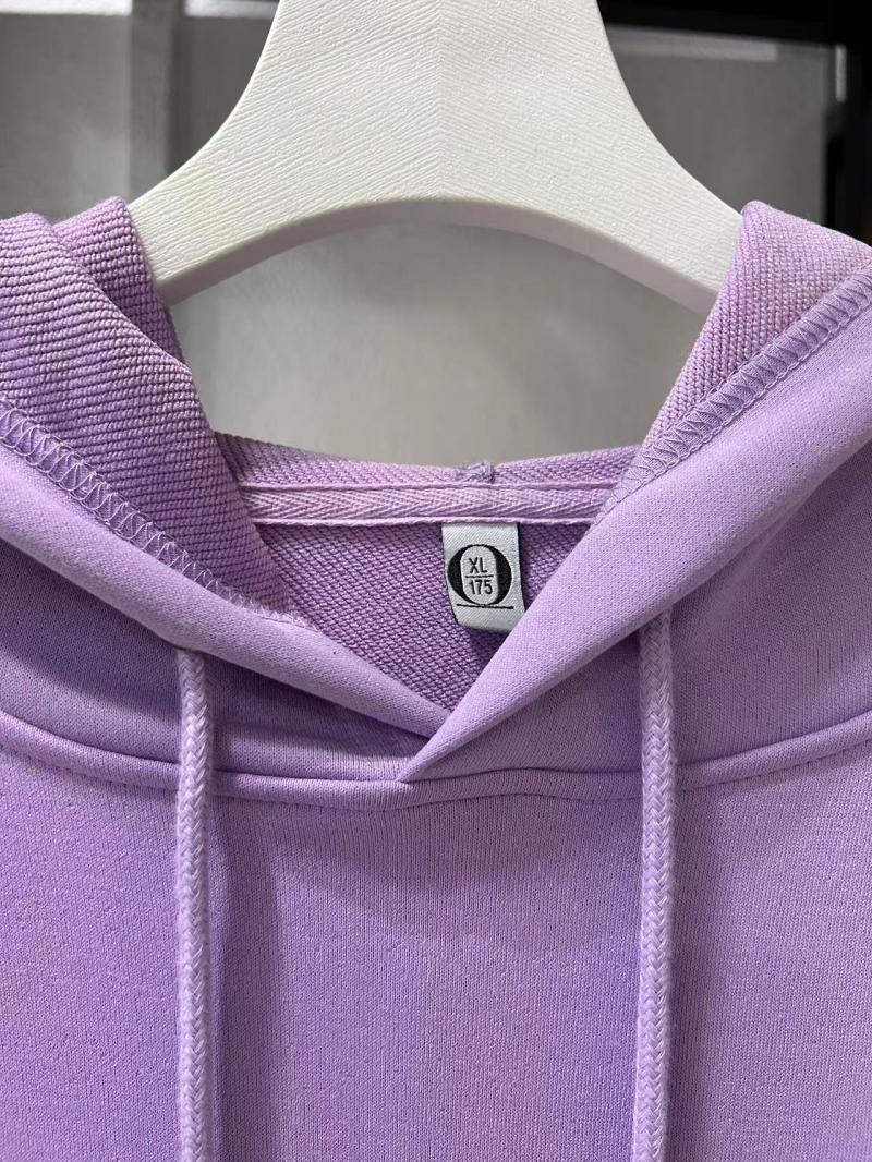 Twill Cotton-Like Drop Shoulder Hooded Pocket Sweatshirt (260g Cotton-Like) view 75
