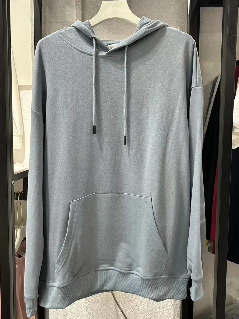 Terry Drop Shoulder Hooded Pocket Sweatshirt (300g Cotton) view 46