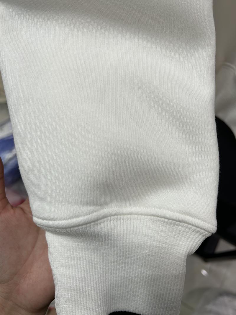 Heavy Fleece Drop Shoulder Crew Neck Sweatshirt (500g Faux Lambswool) view 4