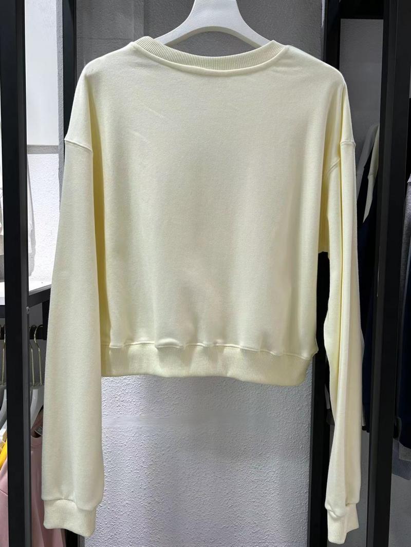 Terry Cropped Crew Neck Sweatshirt (300g Cotton) view 17