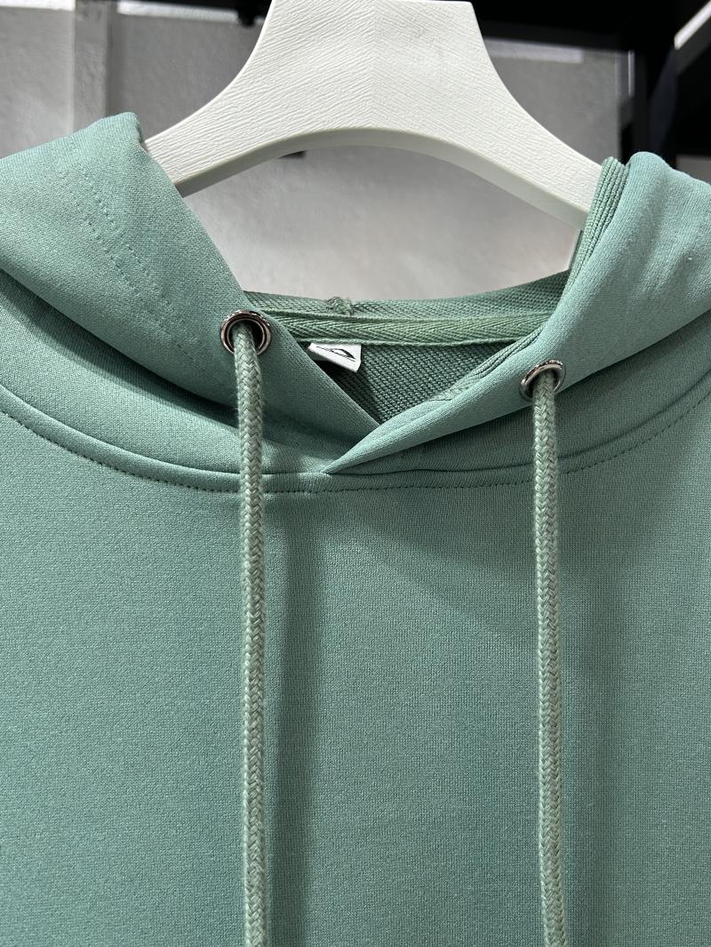 Twill Cotton-Like Drop Shoulder Hooded Pocket Sweatshirt (260g Cotton-Like) view 67