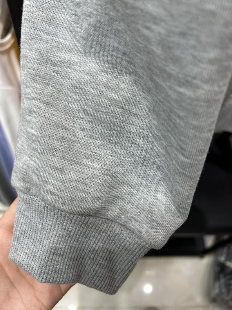 Twill Cotton-Like Drop Shoulder Hooded Pocket Sweatshirt (260g Cotton-Like) view 28