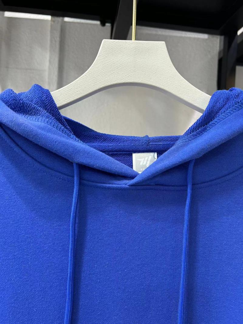 Terry Drop Shoulder Hooded Pocket Sweatshirt (300g Cotton) view 3