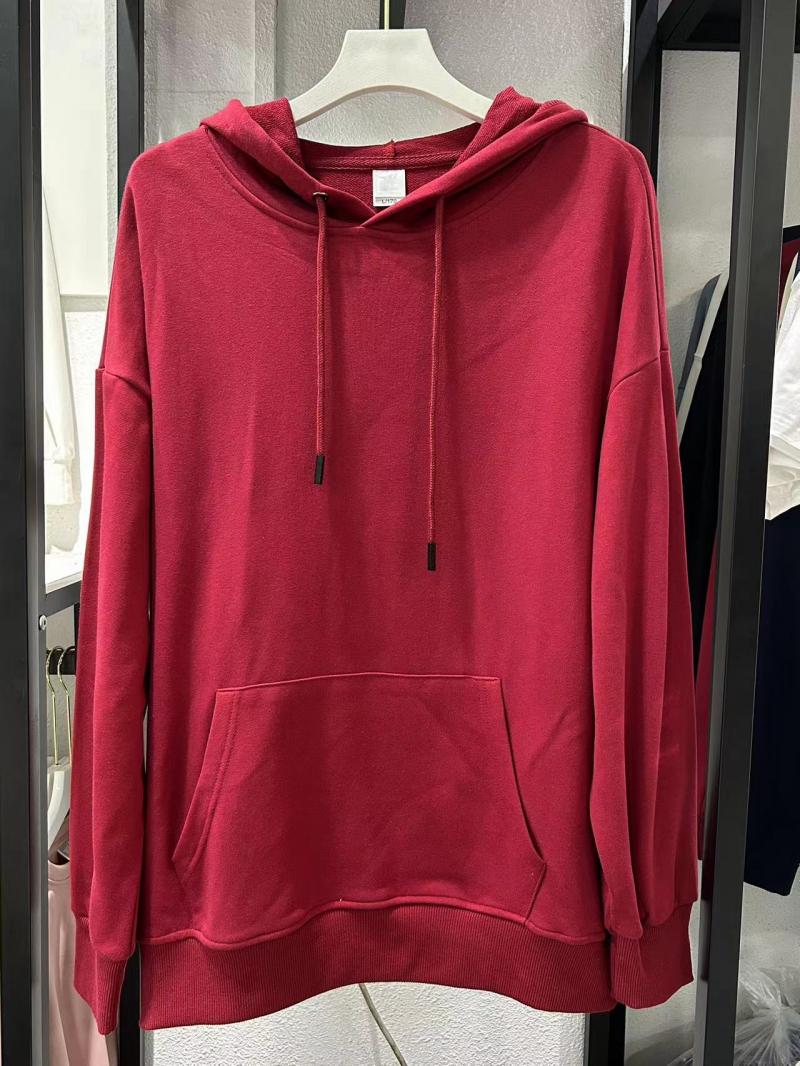 Terry Drop Shoulder Hooded Pocket Sweatshirt (300g Cotton) view 26