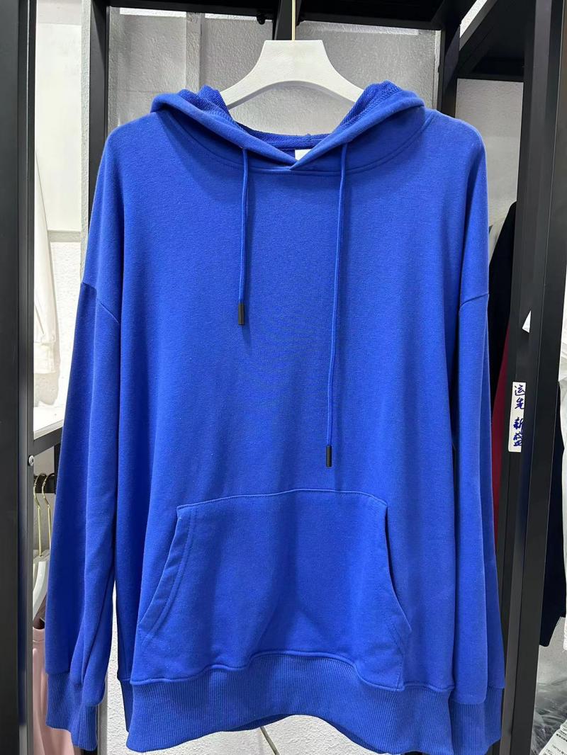 Terry Drop Shoulder Hooded Pocket Sweatshirt (300g Cotton)