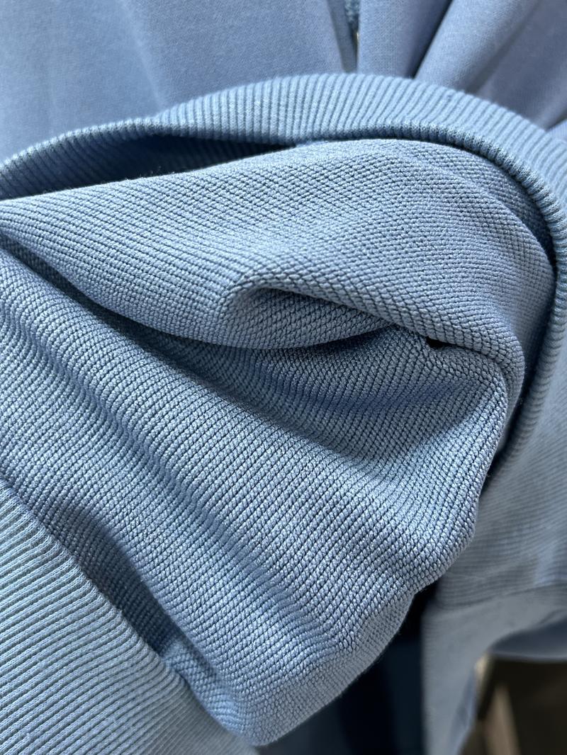 Twill Cotton-Like Drop Shoulder Hooded Pocket Sweatshirt (260g Cotton-Like) view 54