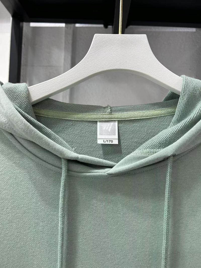 Terry Drop Shoulder Hooded Pocket Sweatshirt (300g Cotton) view 43