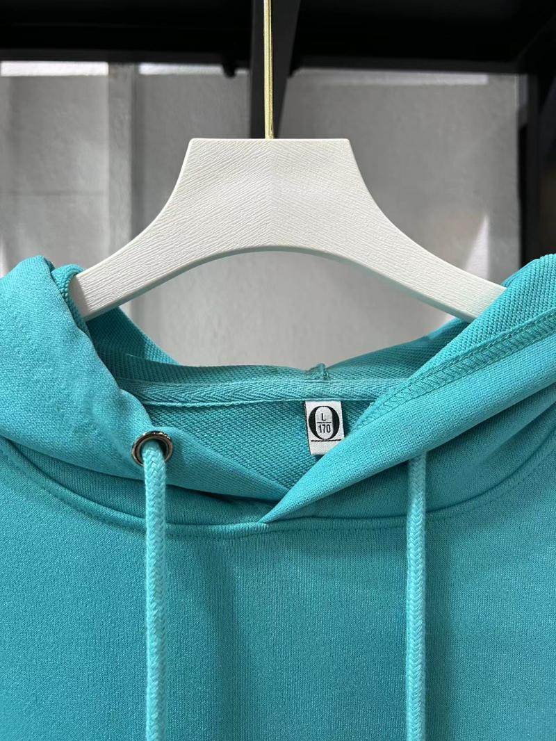 Twill Cotton-Like Drop Shoulder Hooded Pocket Sweatshirt (260g Cotton-Like) view 37