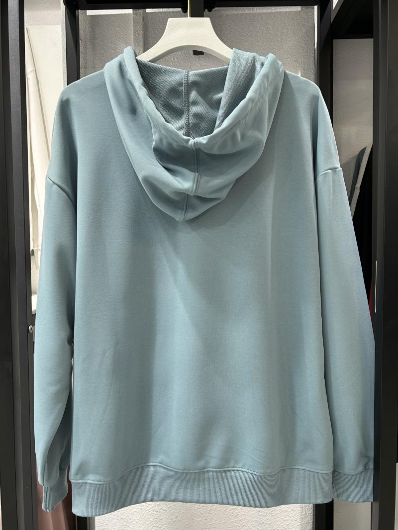 Twill Cotton-Like Drop Shoulder Hooded Pocket Sweatshirt (260g Cotton-Like) view 61