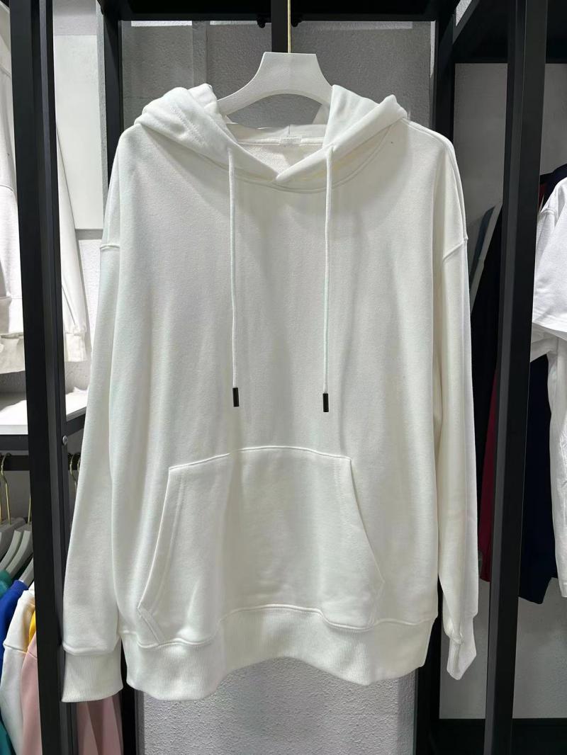 Heavy Terry Drop Shoulder Double Hooded Pocket Sweatshirt (360g Cotton)