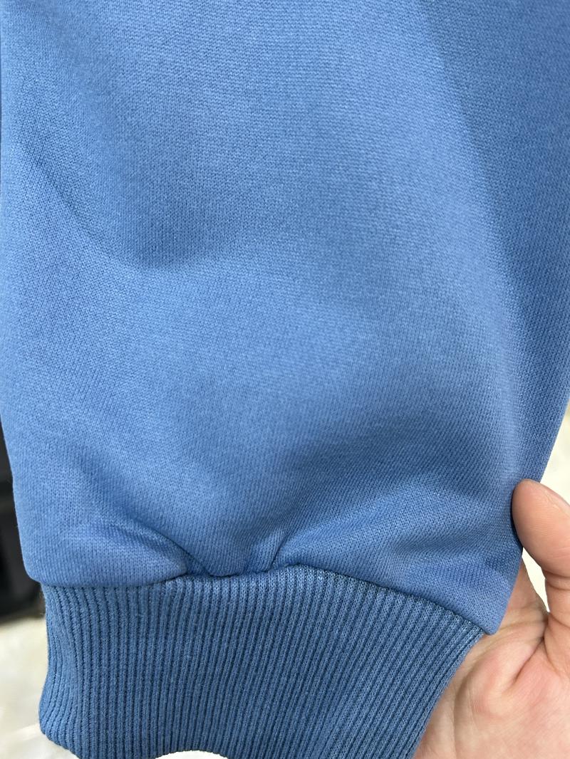 Twill Cotton-Like Drop Shoulder Hooded Pocket Sweatshirt (260g Cotton-Like) view 53