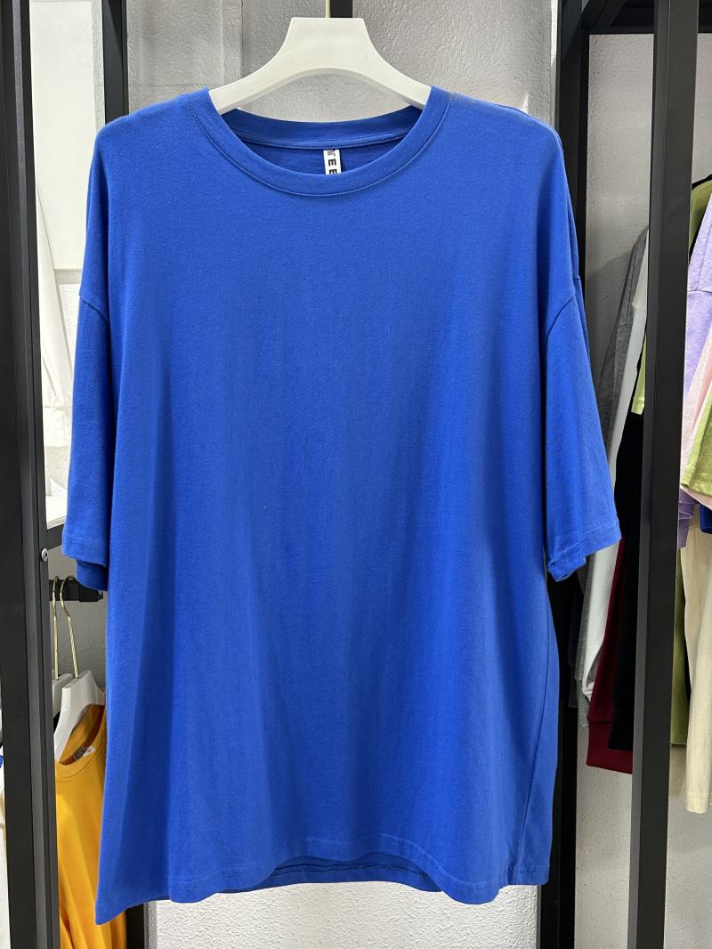 Cotton Drop Shoulder Crew Neck 3/4 Sleeve (200g Cotton) view 54