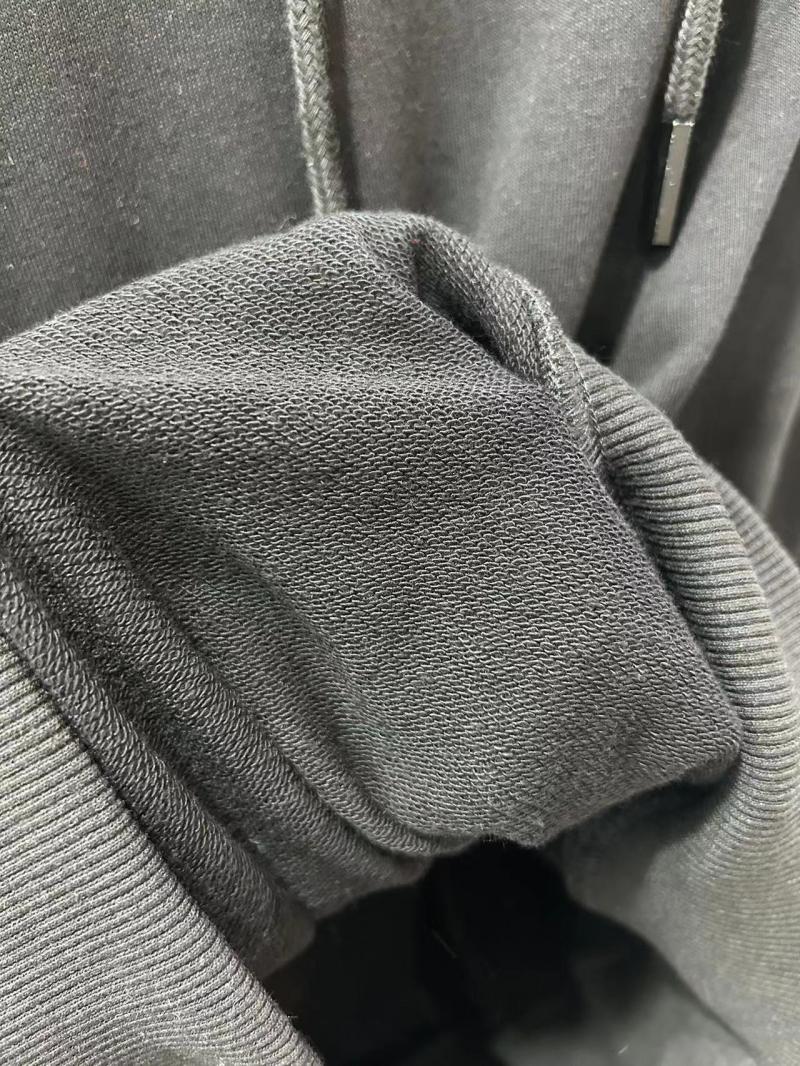 Terry Drop Shoulder Hooded Pocket Sweatshirt (300g Cotton) view 15