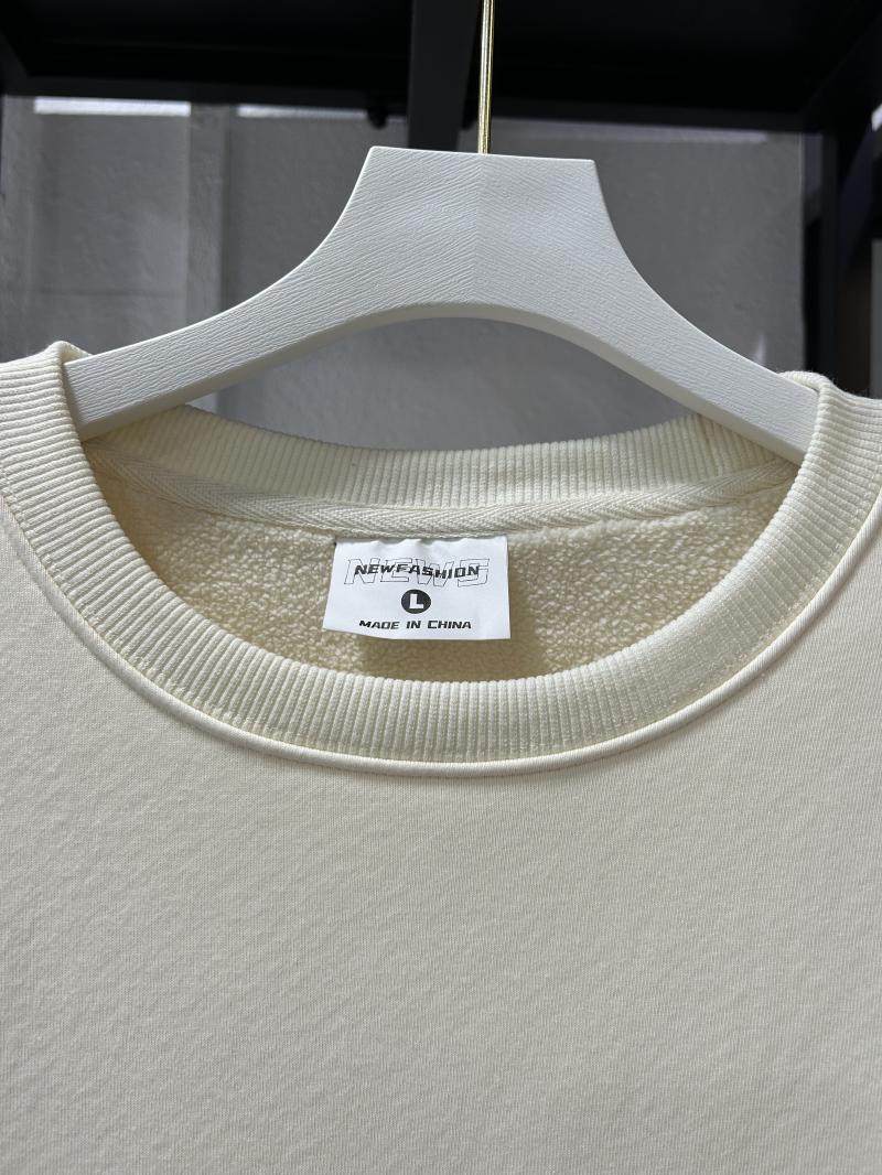 Heavy Fleece Drop Shoulder Crew Neck Sweatshirt (500g Faux Lambswool) view 38