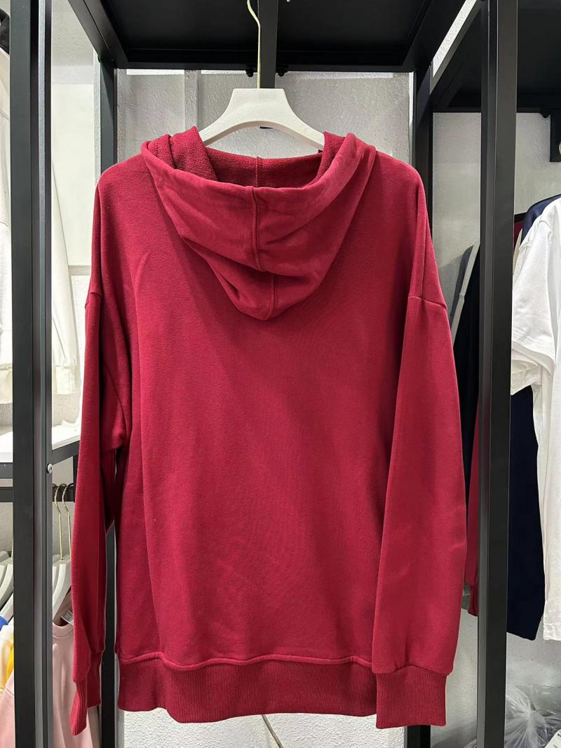 Terry Drop Shoulder Hooded Pocket Sweatshirt (300g Cotton) view 27