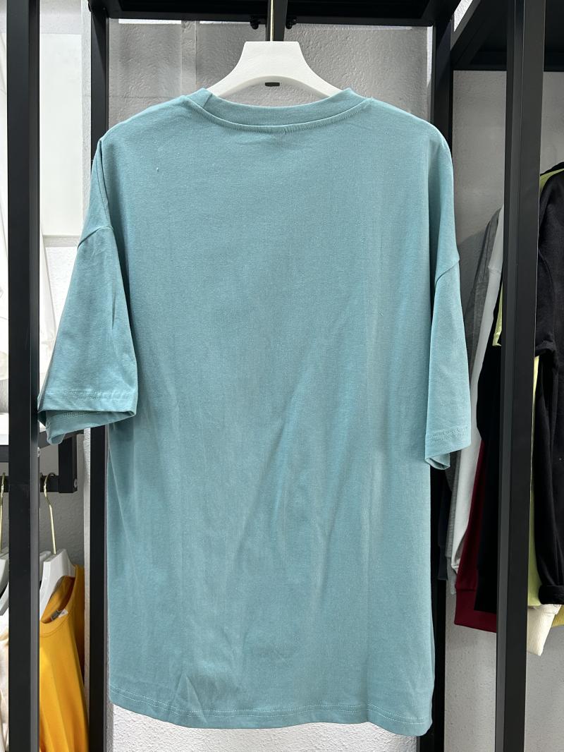 Cotton Drop Shoulder Crew Neck 3/4 Sleeve (200g Cotton) view 70