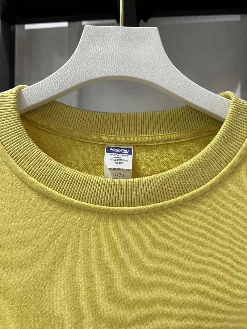 Terry Cropped Crew Neck Sweatshirt (300g Cotton) view 8