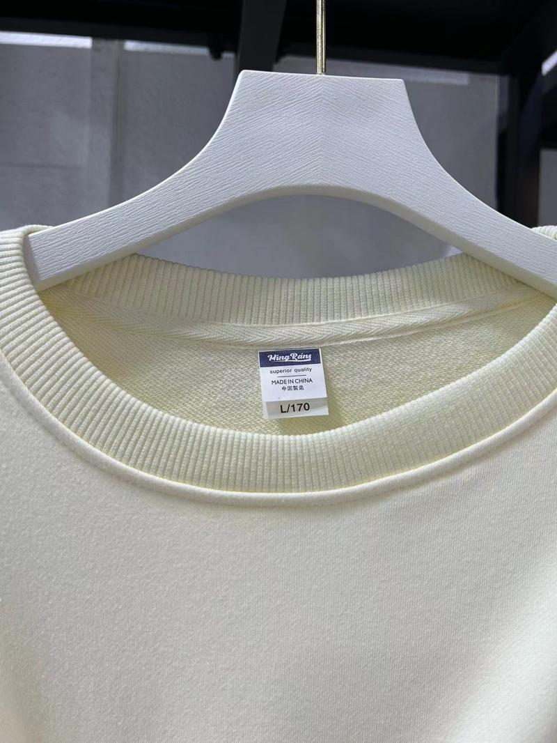 Terry Cropped Crew Neck Sweatshirt (300g Cotton) view 18
