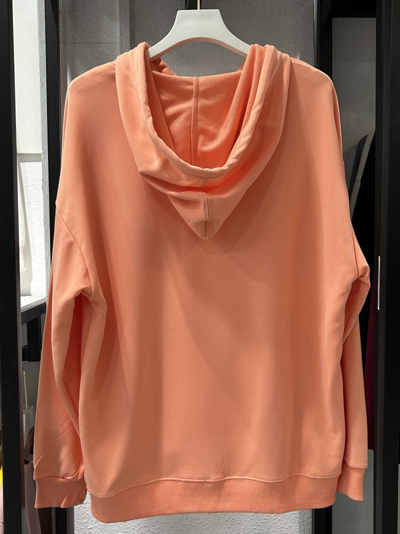 Twill Cotton-Like Drop Shoulder Hooded Pocket Sweatshirt (260g Cotton-Like) view 17