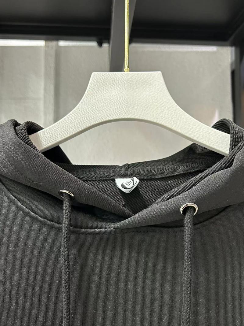 Twill Cotton-Like Drop Shoulder Hooded Pocket Sweatshirt (260g Cotton-Like) view 22