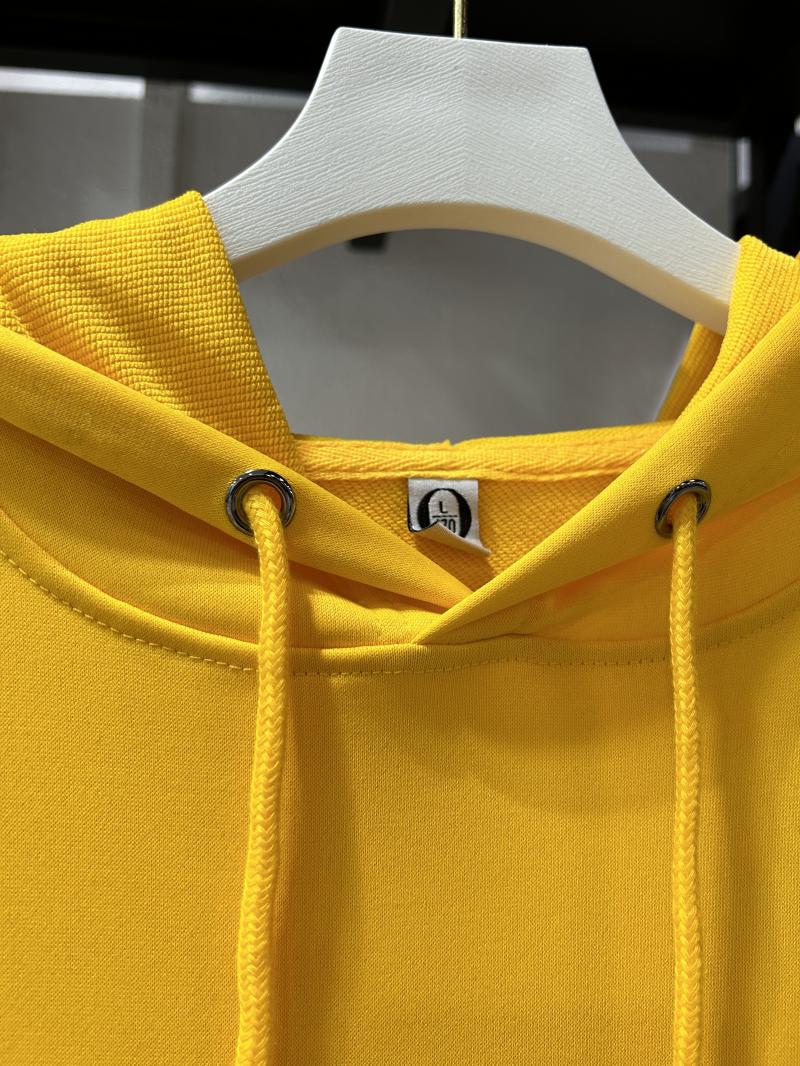 Twill Cotton-Like Drop Shoulder Hooded Pocket Sweatshirt (260g Cotton-Like) view 32