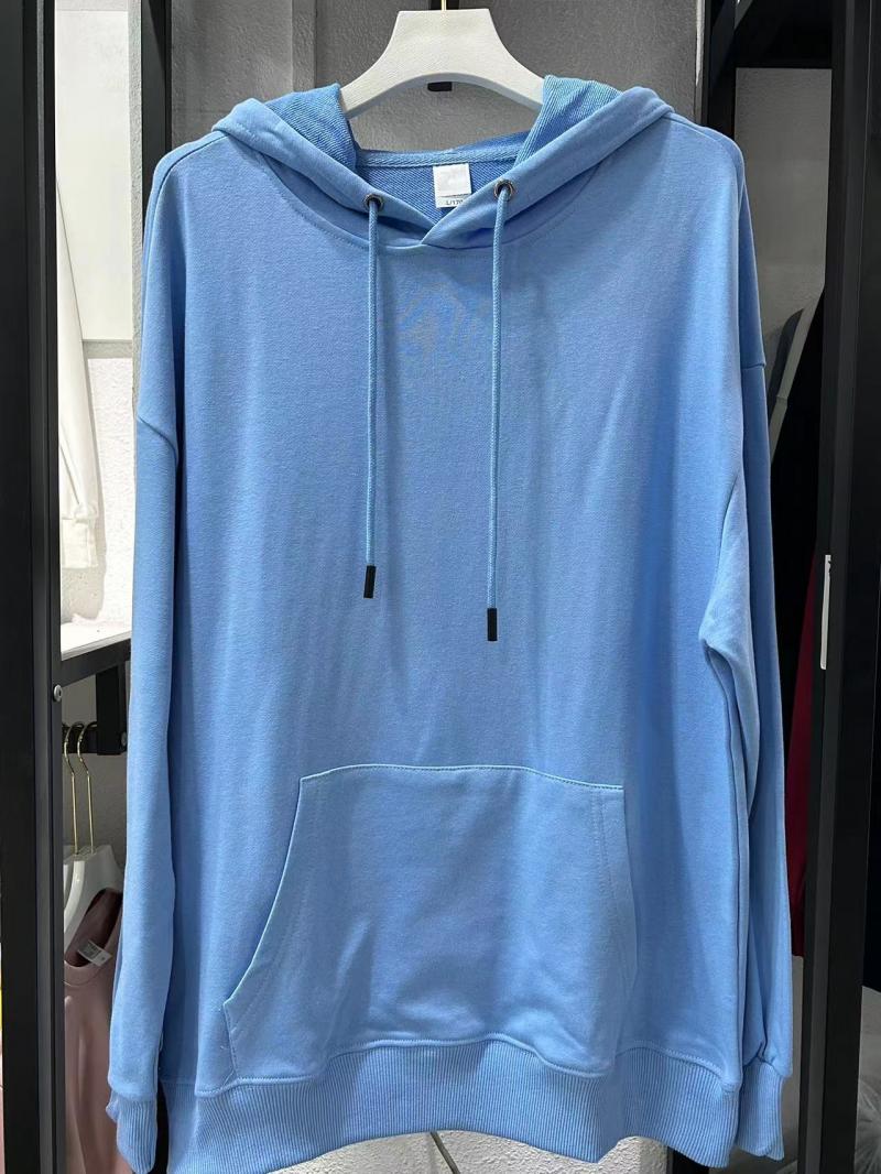Terry Drop Shoulder Hooded Pocket Sweatshirt (300g Cotton) view 51