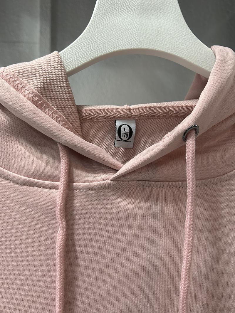 Twill Cotton-Like Drop Shoulder Hooded Pocket Sweatshirt (260g Cotton-Like) view 42