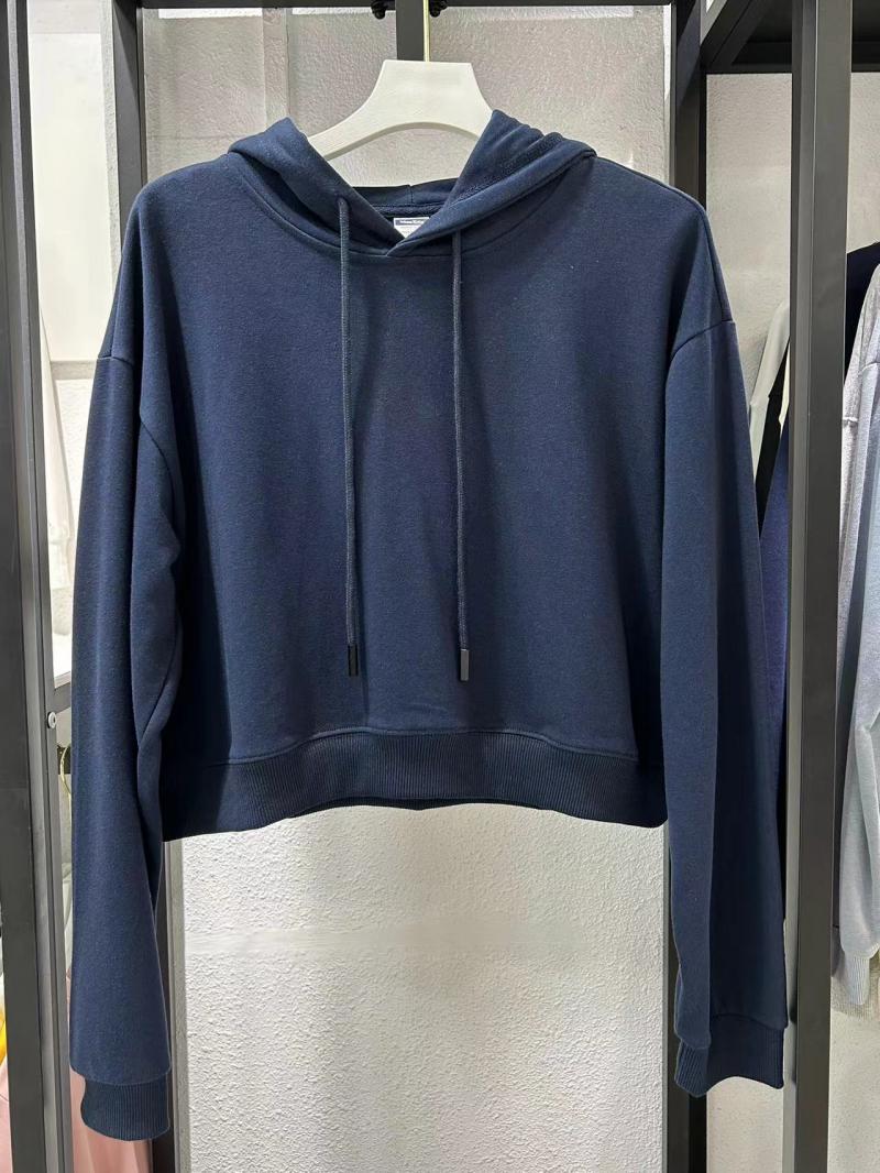 Terry Cropped Hooded Sweatshirt (300g Cotton)