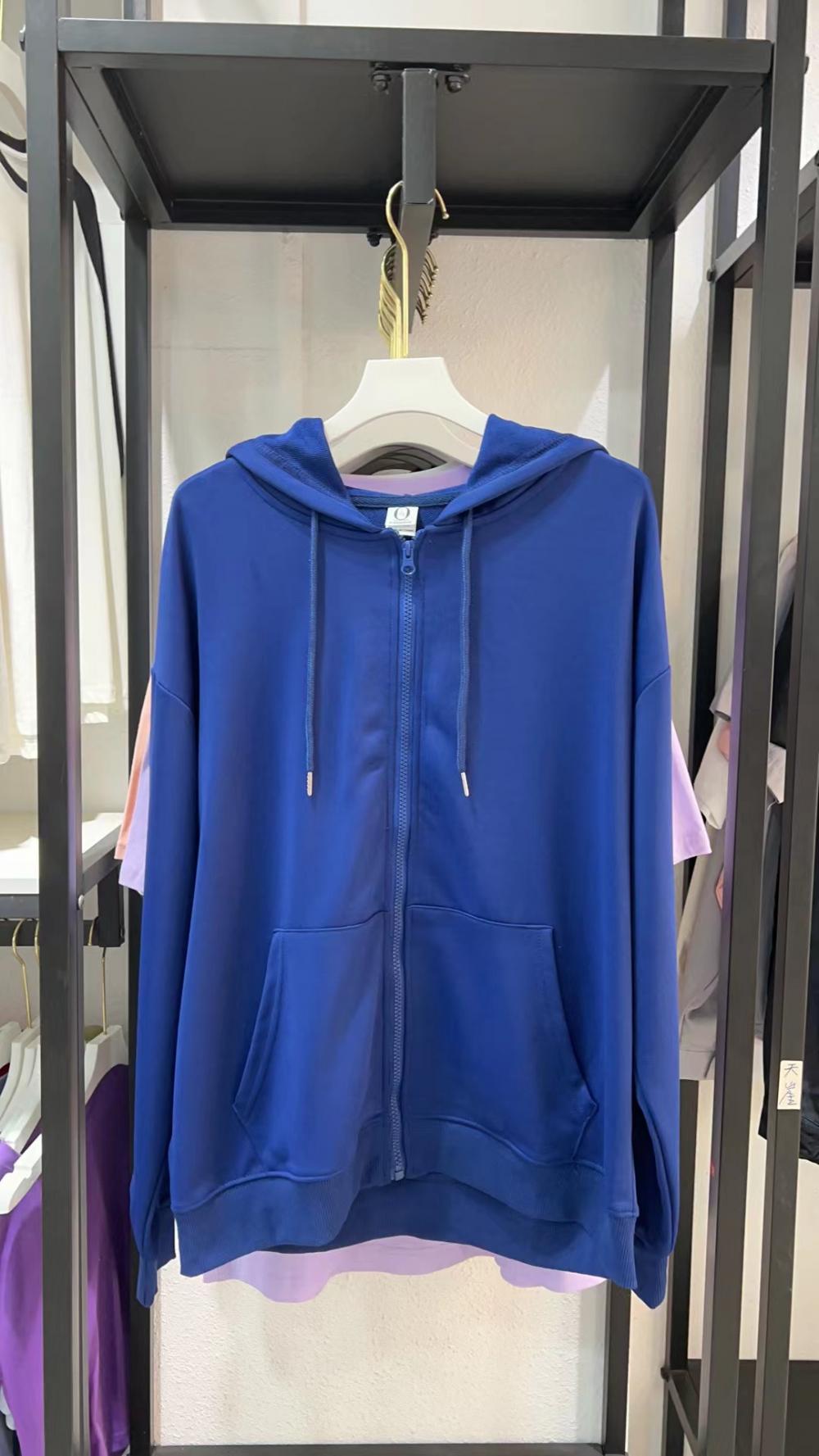 Twill Cotton-Like Zipper Hooded Sweatshirt (260g Cotton-Like) view 6