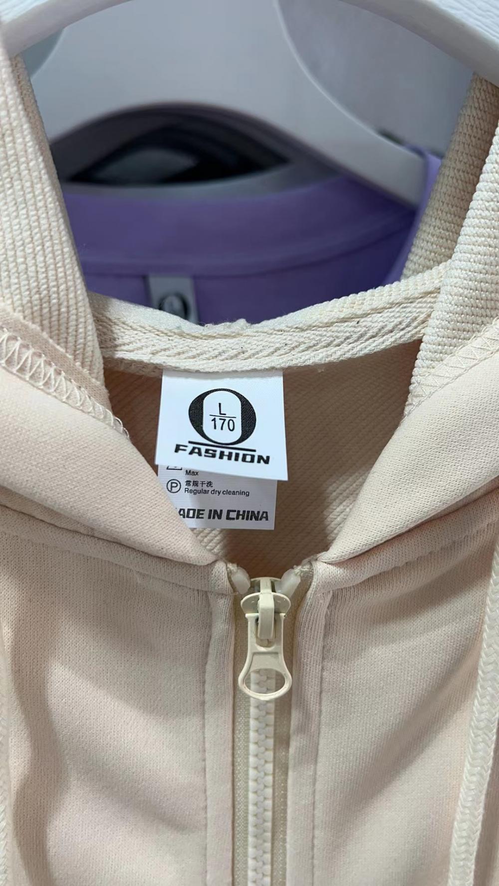 Twill Cotton-Like Zipper Hooded Sweatshirt (260g Cotton-Like) view 27