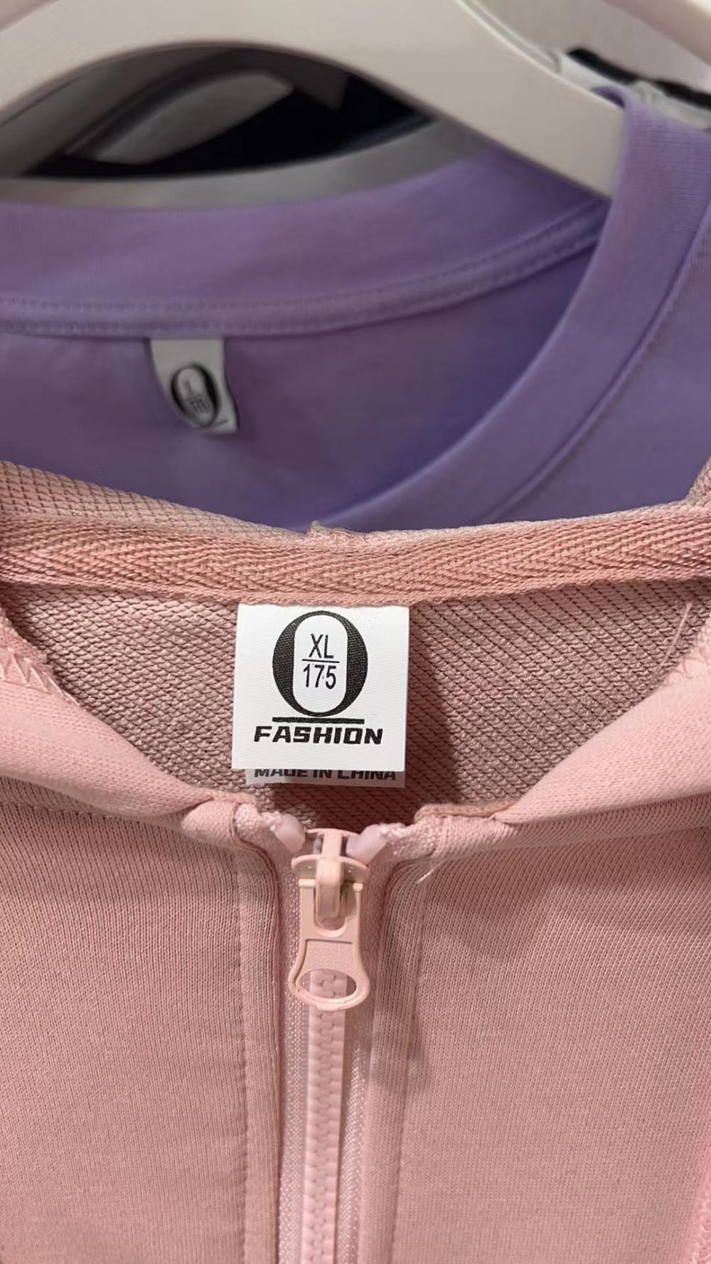 Twill Cotton-Like Zipper Hooded Sweatshirt (260g Cotton-Like) view 32