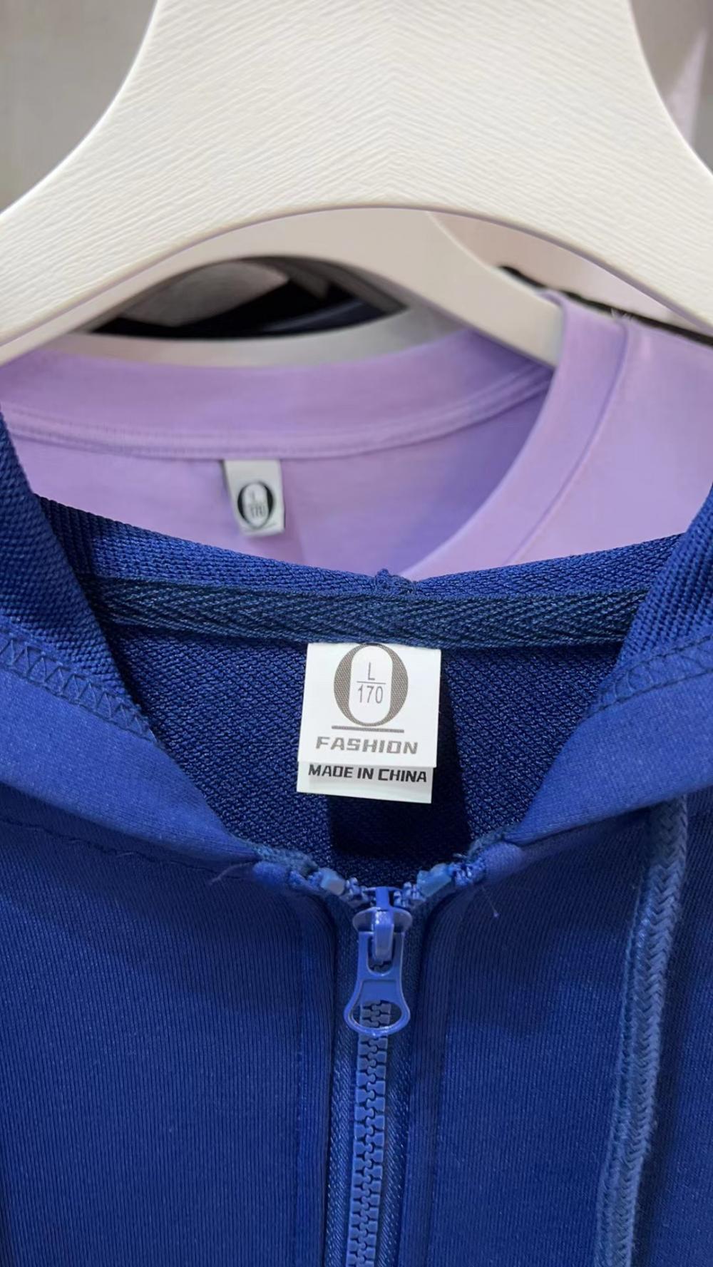 Twill Cotton-Like Zipper Hooded Sweatshirt (260g Cotton-Like) view 7