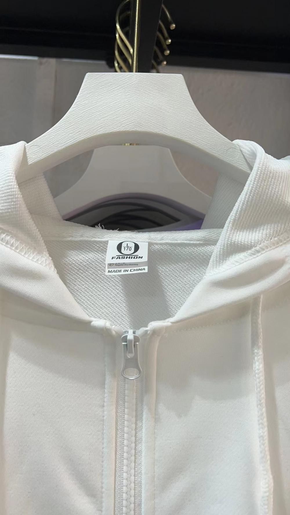 Twill Cotton-Like Zipper Hooded Sweatshirt (260g Cotton-Like) view 3