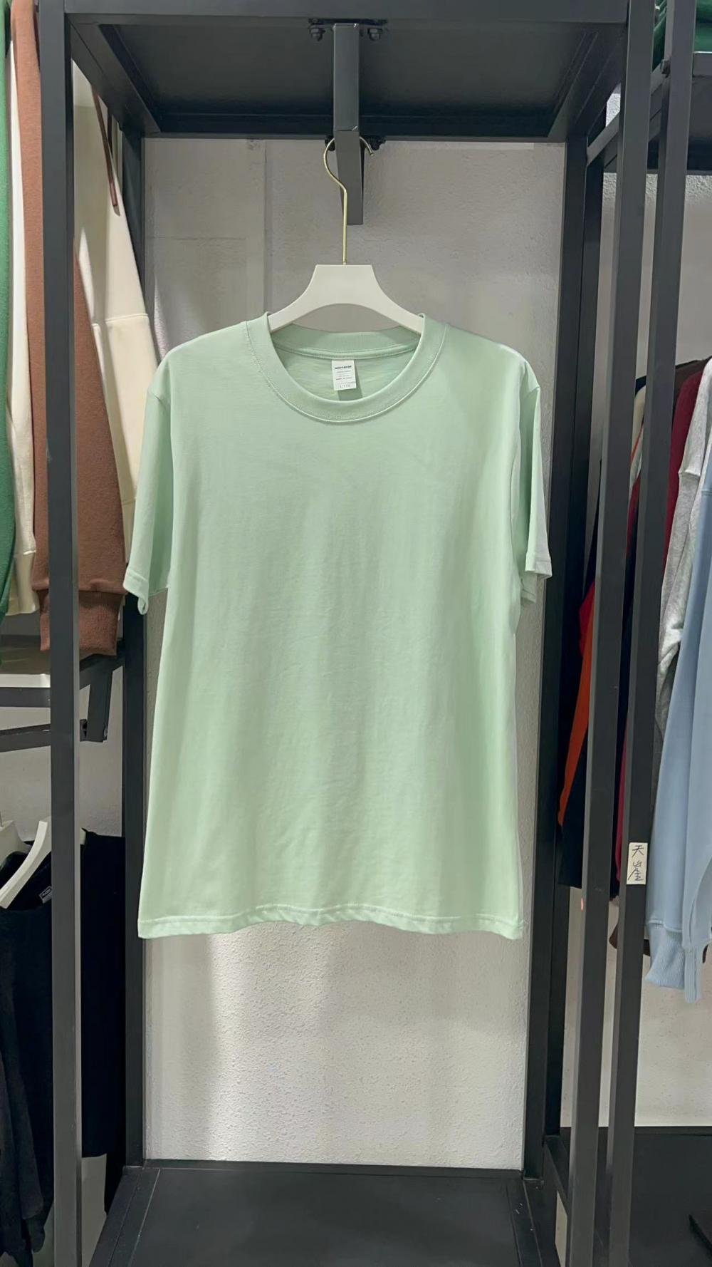 New Cotton Regular Shoulder Crew Neck Short Sleeve (230g Long Staple Cotton) view 9