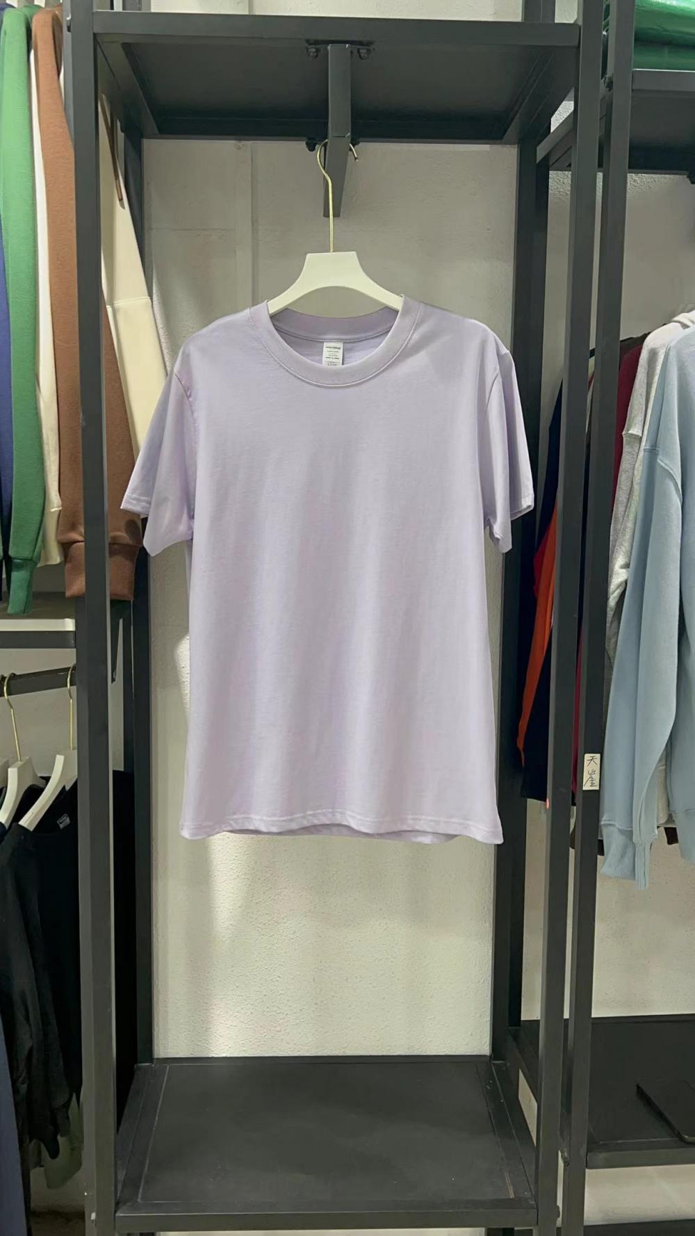 New Cotton Regular Shoulder Crew Neck Short Sleeve (230g Long Staple Cotton) view 19